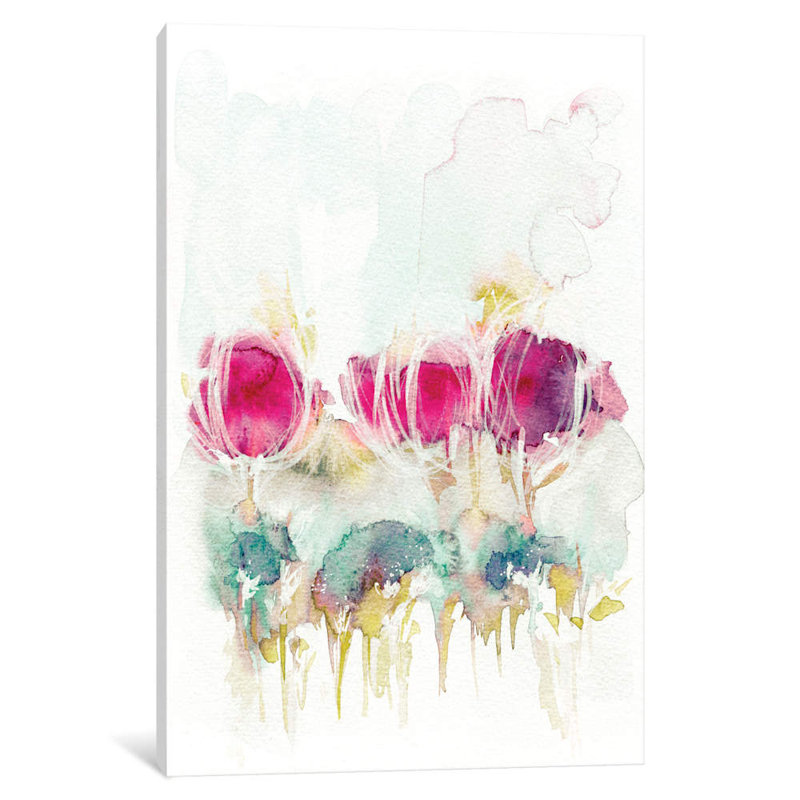 Spring In The Air by Lesia Binkin - Wrapped Canvas Painting, 66.04 cm H x 45.72 cm W x 1.91 cm D