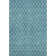 Premium Machine Washable Prisco Teal Rug