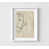 White Framed