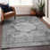 Premium Machine Washable Prisco Gray Rug