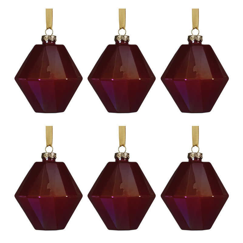 Ornement Brezlin The Holiday Aisle®, Lustre rouge