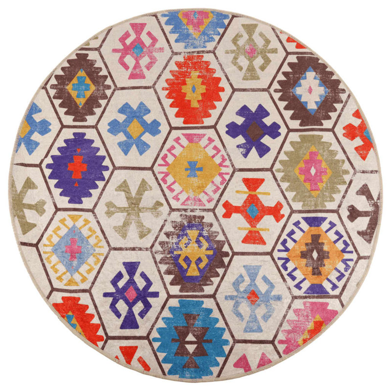 Haraldur Area Rug, Round 120cm