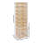 9-Tier Foldable Rectangular Freestanding Shoe Cabinet With Wheels-922529257