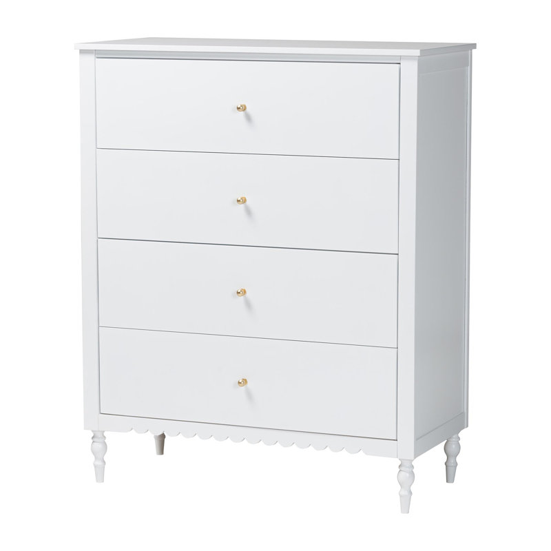 Commode 4 tiroirs Baxton Studio Roni