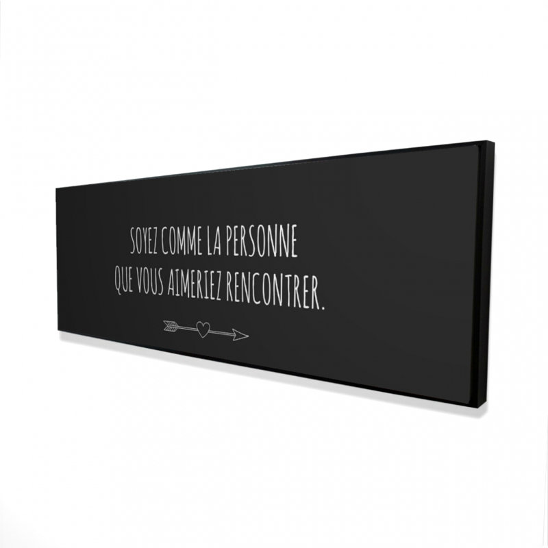 «Love Yourself», reproduction sur toile