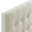 Tête de lit rembourrée en tissu Emily de Modway-122135066-122135065