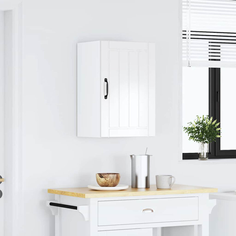 Tamini Standard Wall Cabinet, high gloss white, 60cm H x 40cm W x 31cm D