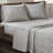 Chevron Printed Microfiber Sheet Set-24113502-24113506