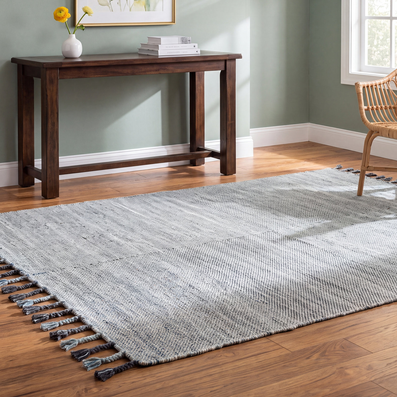 Juara Hand-Woven Rug, Rectangle 5' x 7'6"