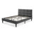 Serta Candace Tufted Upholstered Low Profile Platform Bed-31175987-31175986