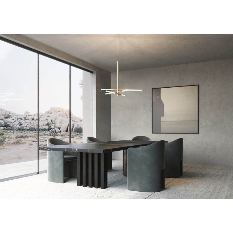 Bianca Suspension Lamp, Brass