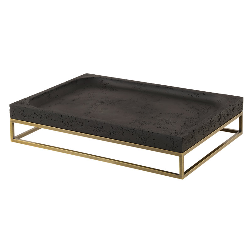 Furniss Cast Black Tray