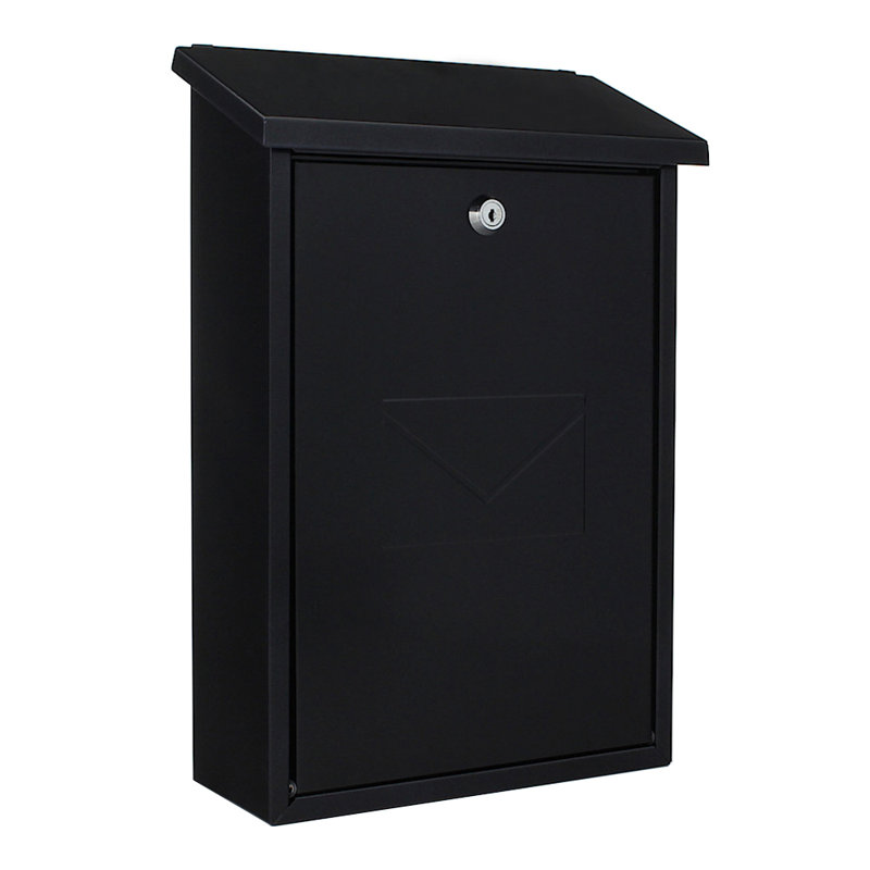Bonnaford Locking Wall Mounted Letter Box, Anthracite