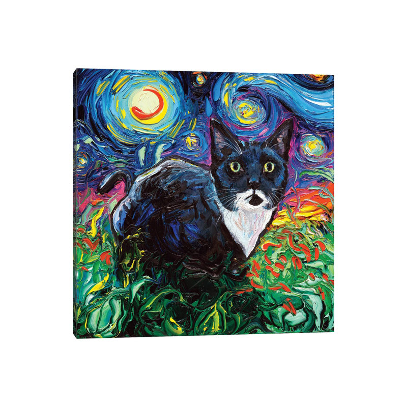 Lucy by Aja Trier - Wrapped Canvas Painting, 45.72 cm H x 45.72 cm W x 1.91 cm D