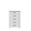 Ortiz 5 - Drawer Rectangle Accent Chest-47966113