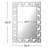 Kylam Glam Beveled Venetian Accent Mirror Rectangle Glass Framed Decorative Wall Mirror-1568257990