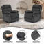 Fauteuil inclinable rembourré Brezzy-234859053