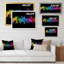 «Colorful Matrix Art II», reproduction sur toile-1343425329-1343425330