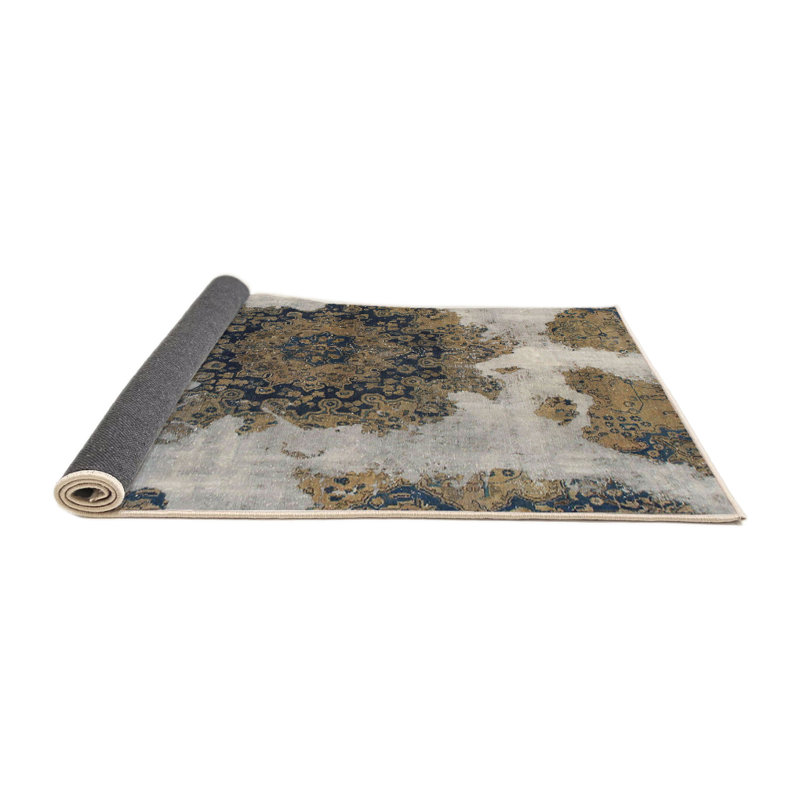 Sterlington Abstract Indoor Rug, Round 6'