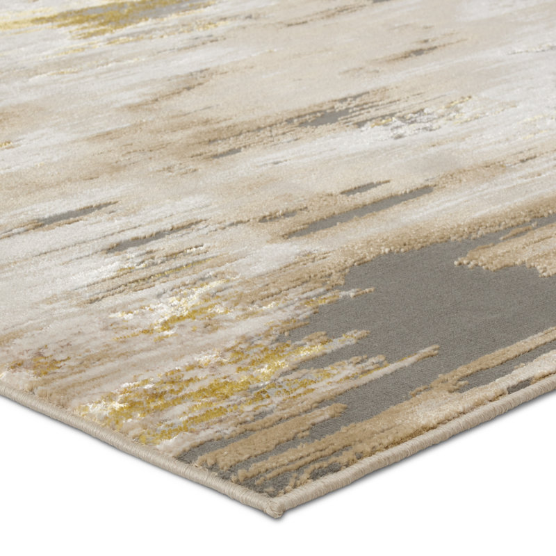 Abstract Indoor Rug, Rectangle 7'10" x 10'6"