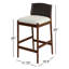 Lulu Upholstered Stool with Solid Wood Frame-763229721-760679070