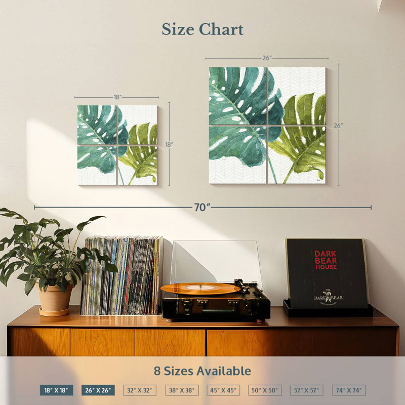 Harnek Mixed Greens XLVII, H 18 po x l 18 po