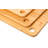 Dieurold 3 Piece Bamboo Cutting Board Set