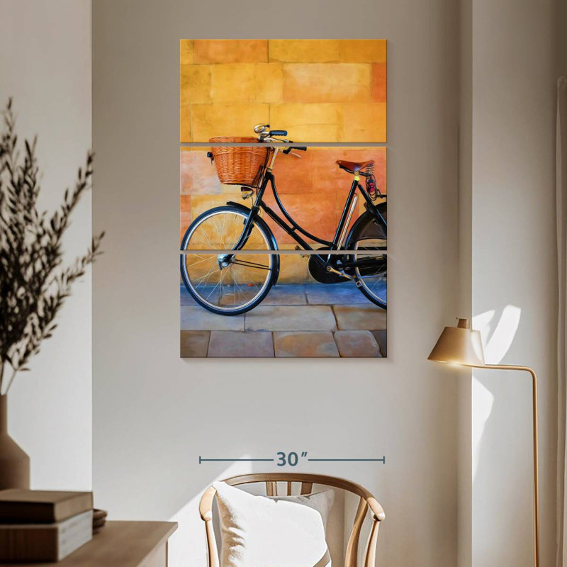 Mehar une bicyclette de Cambridge, H 65 po x l 42 po