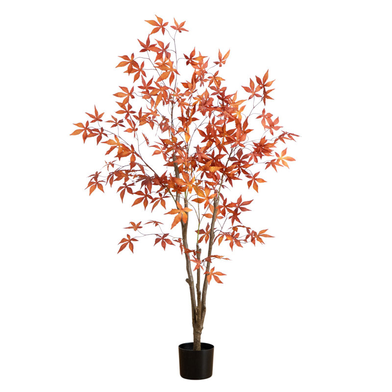 5Ft. Autumn Japanese Maple Artificial Fall Tree