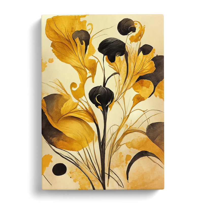 XC1022-1858X Dreamlike Flowers Abstract - Wrapped Canvas Print, 76cm H x 50cm W x 3cm D