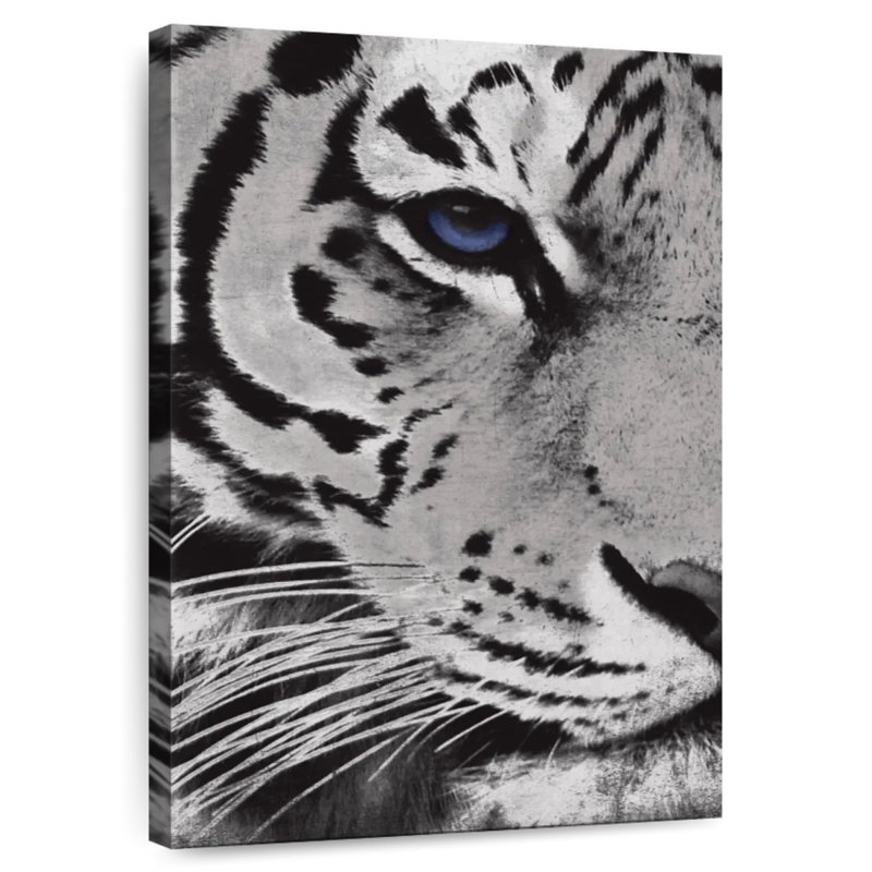 Tiger Purple Eye I, 30" H x 20" W