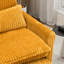 Chaise d'appoint convertible rembourrée en velours côtelé-1488344169