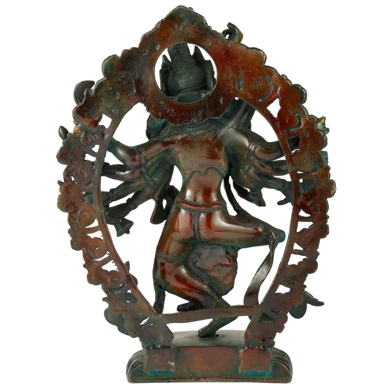 Figurine Shanda Taandava, Rouge / or