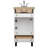 Melstone 18" Single Bathroom Vanity Set-557927699