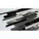 Twilight Random Sized Straight Edge Metal and Glass Mosaic Tile