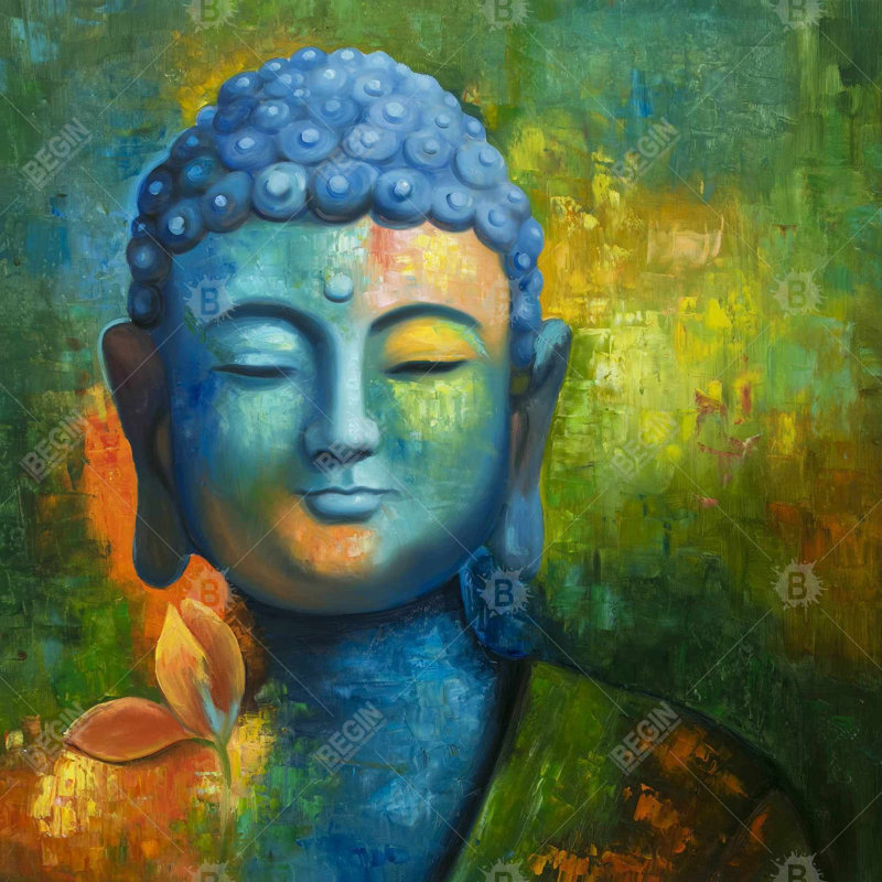 " Blissful Buddha "