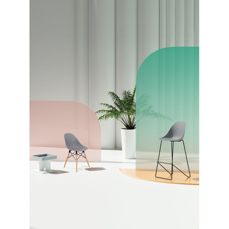 Chaise d'appoint Ikran, Gris