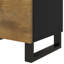 Launcest 50cm W Metal Bedside Table