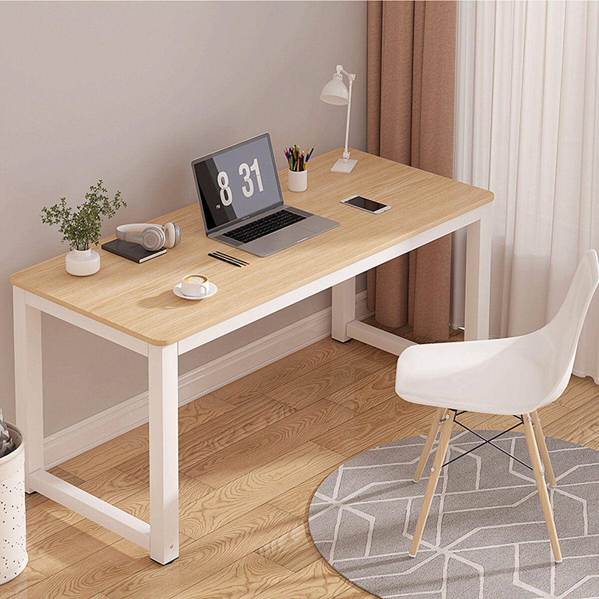 Zipcode Design™ Agostini Writing Desk for Home Office Computer Desk ...