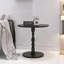 Table d'appoint ronde 23 po, table d'appoint ronde, petite table pour petits espaces, table de chevet d'appoint moderne avec pieds en bois massif pour le salon, la chambre à coucher et les coins
