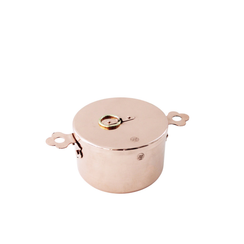 Round Copper Casserole