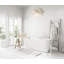 Baignoire de trempage autoportante 66,94 po. X 30,75 po. Dezra-1853089671