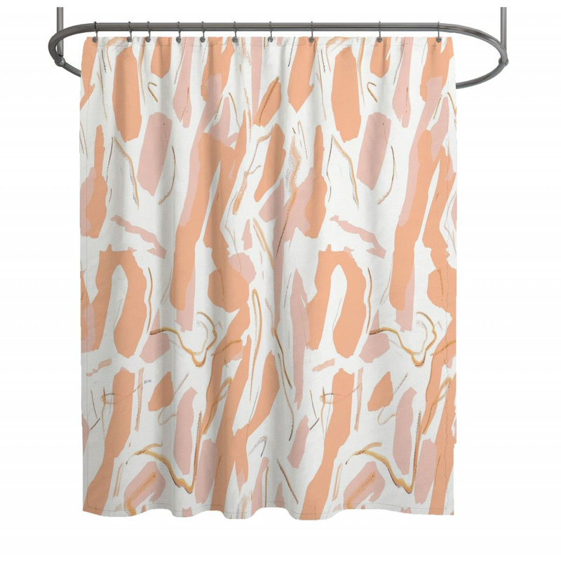 Rideau de douche Splotches, H 73 po x l 70 po