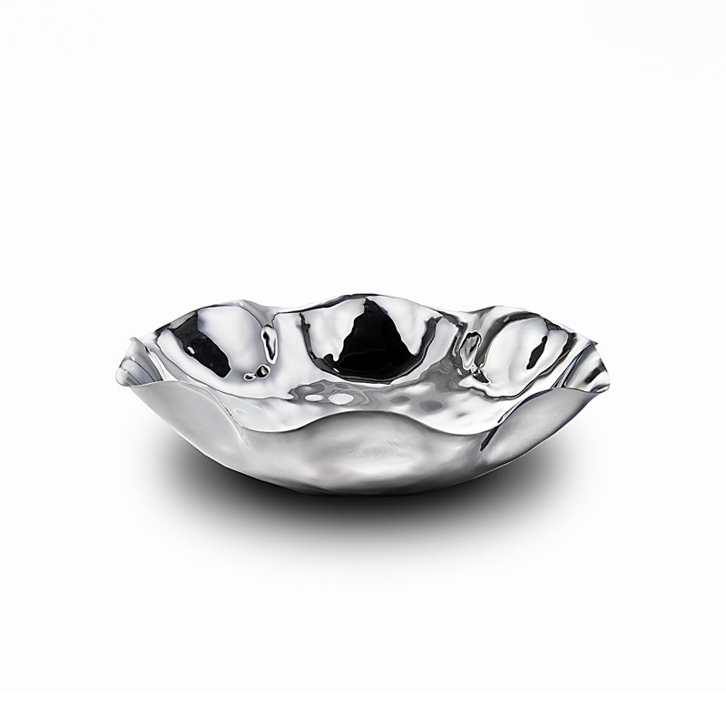 Blossom Stainless Steel Salad Bowl