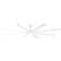 Hydra 8 - Blade Indoor/Outdoor LED Smart Ceiling Fan With Wall Control and Light Kit Included, Works With Alexa and iOS or Android App