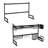 Stainless Steel Over The Sink Dish Rack-94483421-94483422