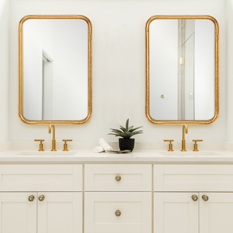 Donati Metal Rectangle Wall Mirror