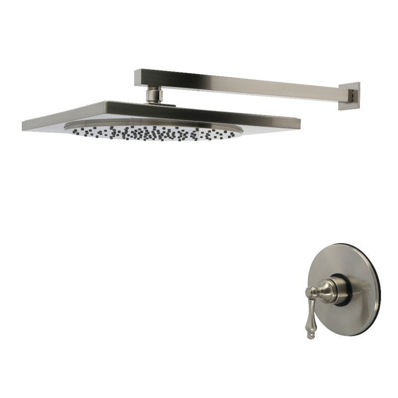 Kingston Brass Restoration Single-Handle Pressure Balanced Shower Faucet, Brushed Nickel