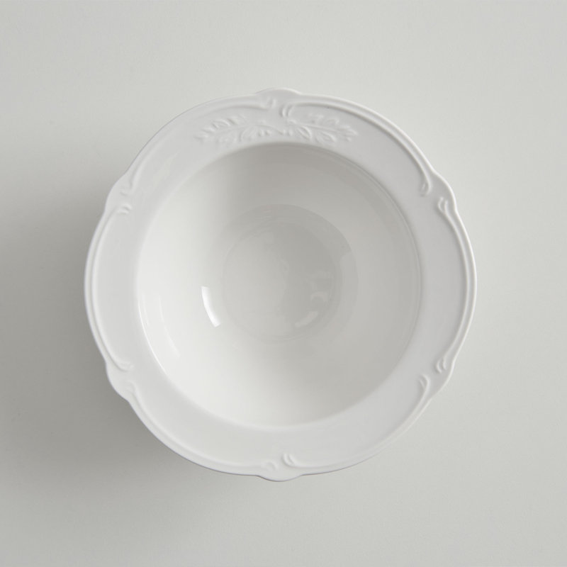 Fleur De Lis Living Ayanna Porcelain China Serving Bowl