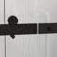Porte de douche coulissante simple sans cadre ivoire l 48 po x H 76 po-102352821